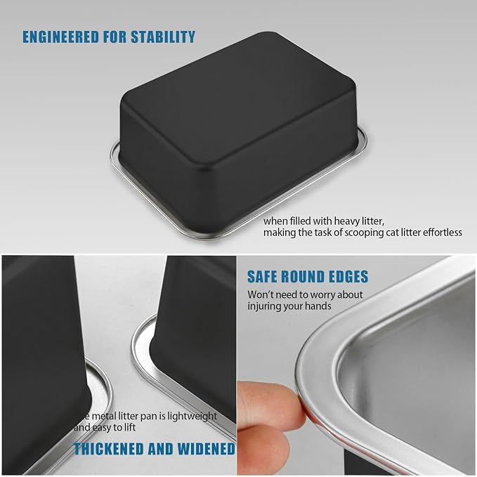 Stainless Steel Cat Litter Box - Image 5
