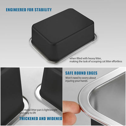 Stainless Steel Cat Litter Box - Image 5
