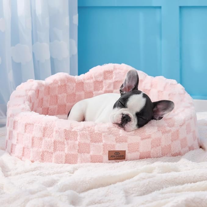 Joydeco Cloud Dog Bed for Small Dogs & Cats, Washable Pet Bed by JOYDECO