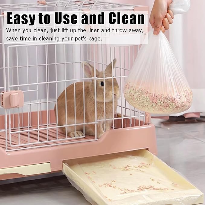 Disposable Rabbit Cage Liner Bag - Image 3