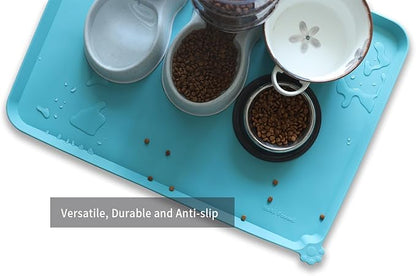 Hoki Found X-Large Silicone Non Slip Pet Feeding Mats - Image 4