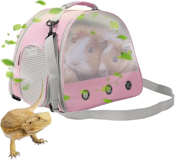 Ventilation Carrier for Bearded Dragon, Guinea Pig Carrier, Guinea Pig Carrier - Image 3