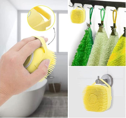 Pet Bath Massage Brush Puppy Dog Cat Grooming Cleaning Soft - Image 4