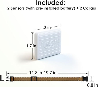 Automatic Pet Door Collar, Included 2 Sensor Collar, Large Size - Image 2