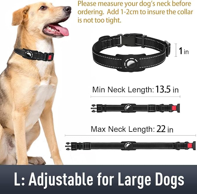 Airtag Dog Collar with AirTag Holder - Image 6