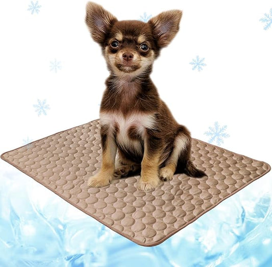 Dog Cooling Mat for Dogs, Pet Cooling Pad Bed for Dog Easy Washable for All by NXDZI