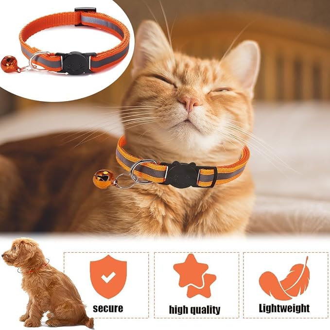 6-Pack Reflective Cat Collars - Image 3