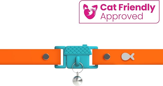 Kittyrama Tangerine Cat Collar - Image 2