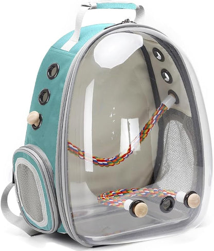 Bird Traval Carrier Cage, Vet Transport School Bag by halinfer