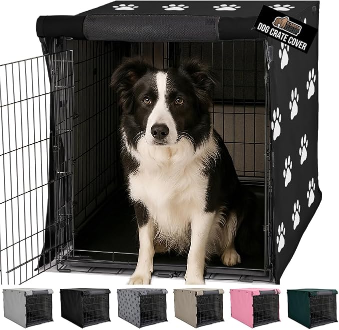 GORILLA GRIP Dog Crate Covers Compatible by GorillaGrip