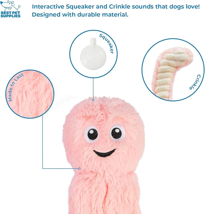 Best Pet Supplies Interactive Squeaky Dog Chew Toy, Ideal Dog Toys - Image 3