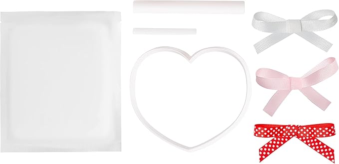 Pearhead Pet Paw Print Valentine’s Ornament Kit – Heart-Shaped Clay Pawprint - Image 2