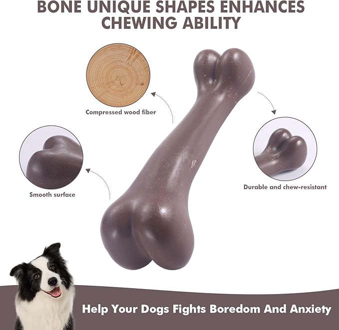 2 Pack Durable Dog Chew Toys for Aggressive Chewers-Puppy Teething Toys - Image 4