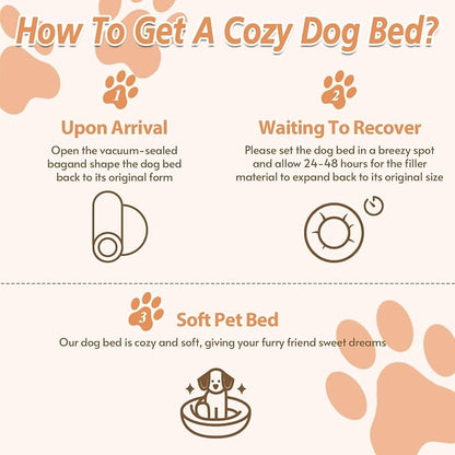 JOLLYVOGUE Calming Small Dog & Cat Bed - Image 9