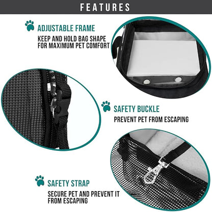 PetAmi Dog Purse Carrier for Small Dogs, Airline Approved Soft Sided Pet Carrier - Image 5