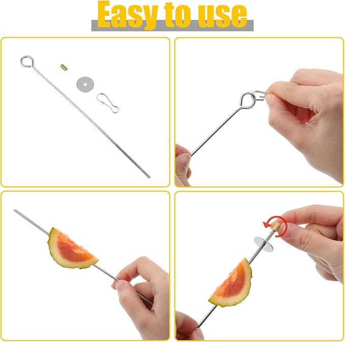 2PCS Bird Cage Food Holder - Image 3