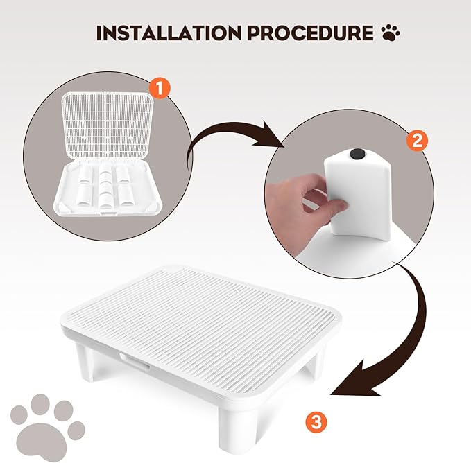 Adjustable Cat Step Ramp, Double Layer Litter Box Step - Image 4