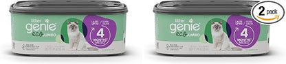 Litter Genie Eco Refills | Compostable Cat Litter Bags Jumbo 2-pack | Up to 4 by LitterGenie