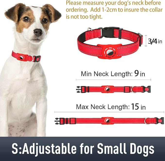 Airtag Dog Collar with AirTag Holder - Image 6