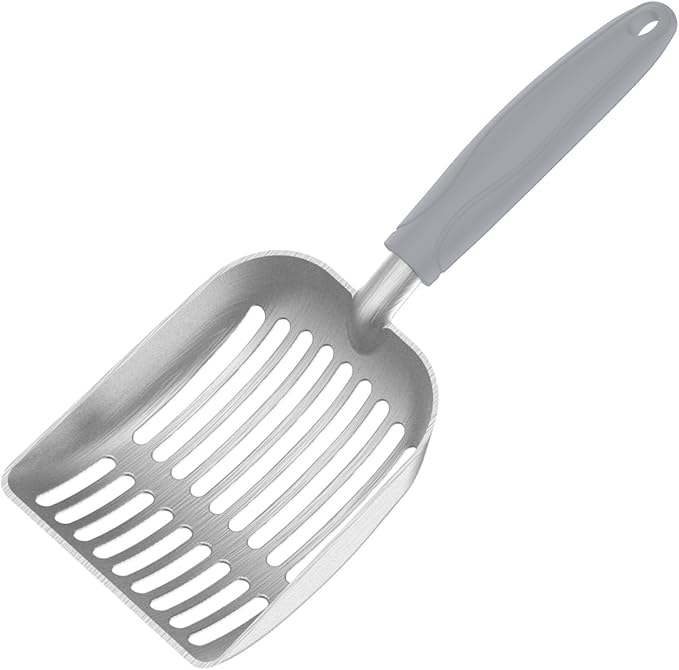 Cat Litter Scoop, Kitty Metal Scooper, Aluminum Alloy Sifter, Kitten Pooper by Frxat