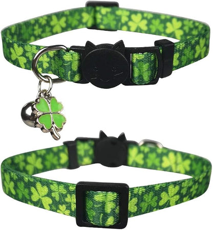 3 Pack St. Patrick's Day Cat Collar - Image 5