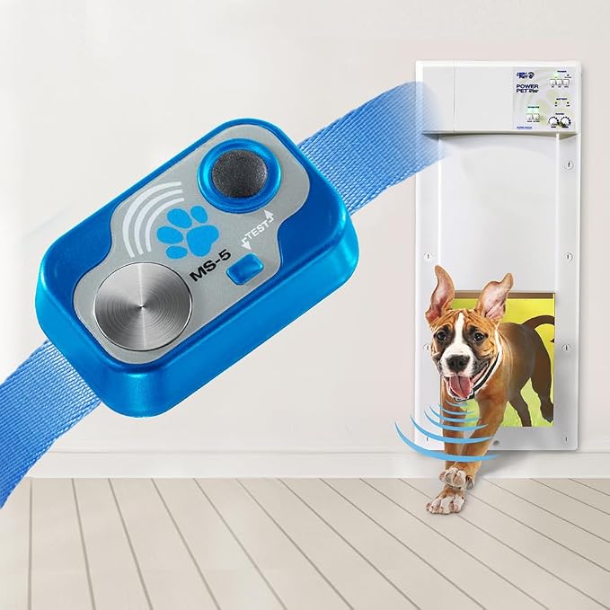 MS-5 Designer Series, Premium Performance Automatic Pet Door Collar by High - Image 3