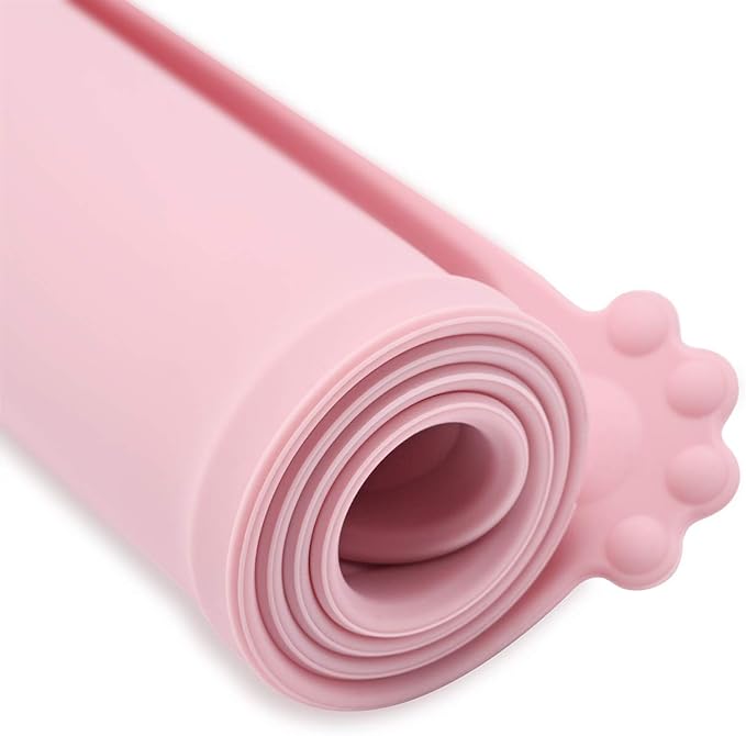 Silicone Waterproof Dog Cat Pet Feeding Mats, Non Slip, Easy Clean Pet Dog Cat - Image 2