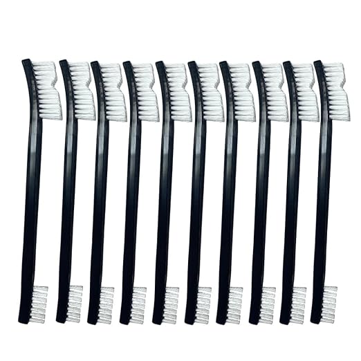 10 Nylon Brushes for Sneakers, Aquariums & Electronics – Non-Scratch, Includes by Unknown