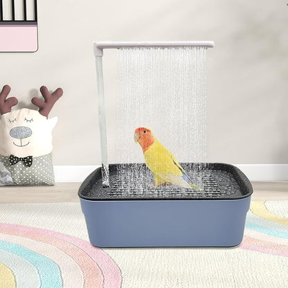 Parrot Bathtub, Automatic Circulating Water Bird Shower Pet Bird Bath - Image 4