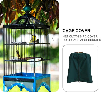 VOSAREA Round Bird Cage Cover Round Dome Top Parrot Cage Cover Waterproof and - Image 4