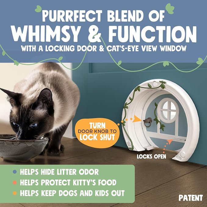 Gnome® Door Cat Door for Interior Doors - Image 3