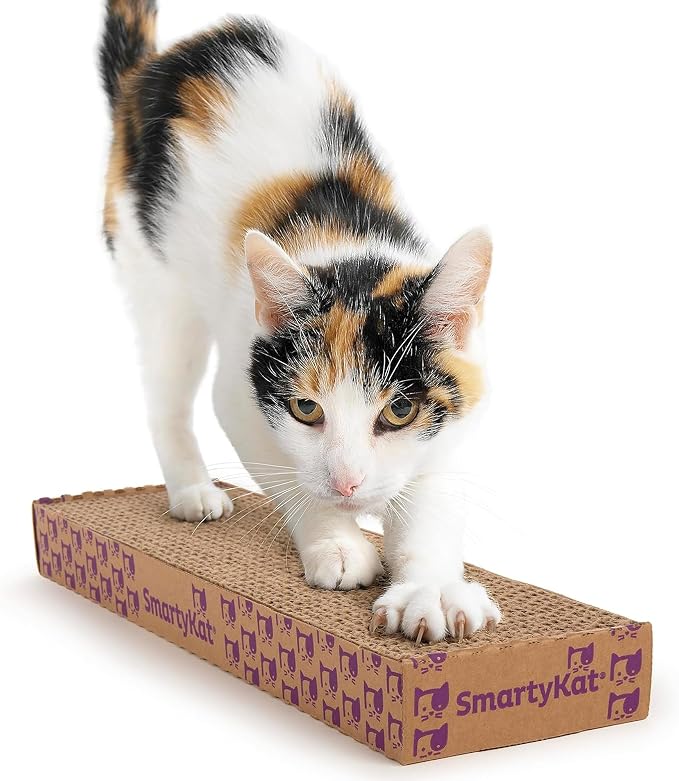 SmartyKat Super Scratcher Corrugated Cat Scratcher and Scratch Pad by SmartyKat