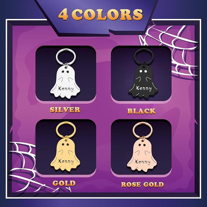 Spooky Dog Tag, Halloween Personalized Dog Tags - Image 7