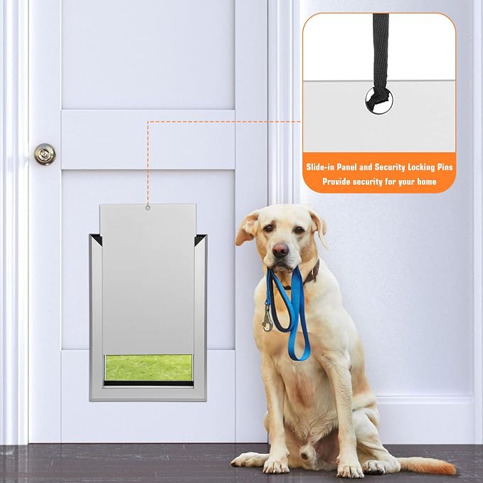 Ownpets Aluminum Extra Large Dog Door, Pet Door - Image 7