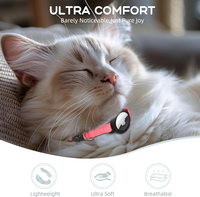 AirTag Cat Collars, Stretchy Collar - Image 7