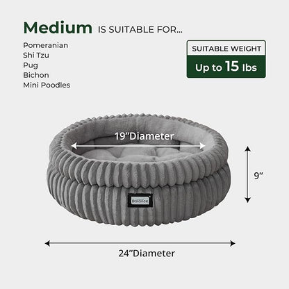 BALANCE Cat Bed Kitten Bed, Washable Round Cat Beds - Image 5