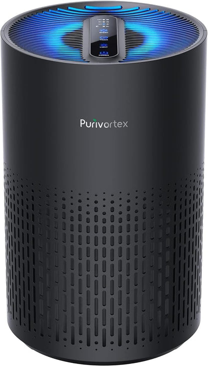 Purivortex Air Purifiers for Bedroom, Quiet Air Purifier by Purivortex