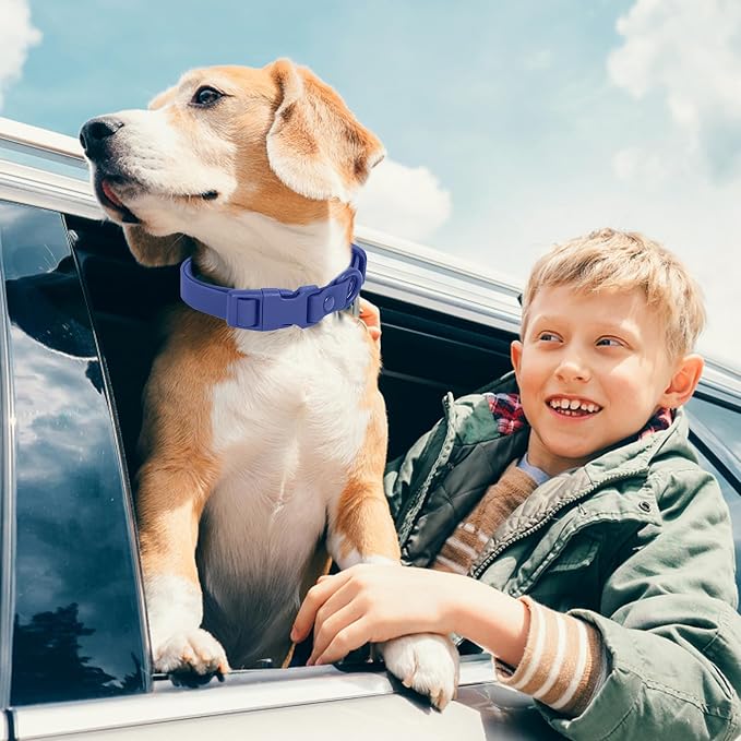 Waterproof Dog Collar Soft Rubber Dog Collar - Image 3