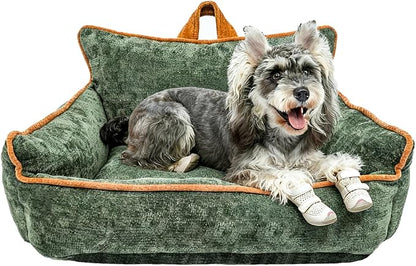 Orthopedic Dog Bed with Memory Foam, Washable Plush Pet Bed by Unknown