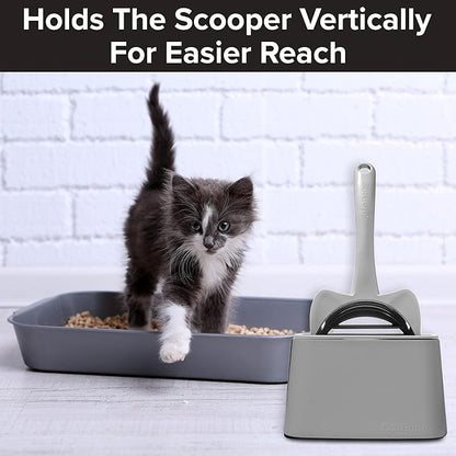 CatGuru Premium Cat Litter Scoop Holder – Heavy-Duty Scooper Storage Caddy - Image 6