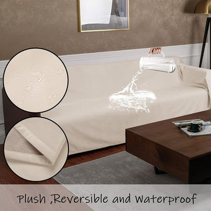 Ameritex Pet Bed Blanket Reversible 100% Waterproof Velvet Super Soft - Image 3