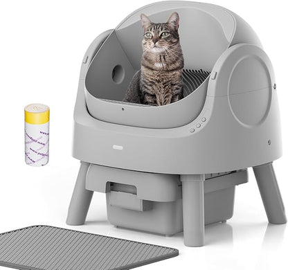 Automatic Self Cleaning Litter Box, by Unknown