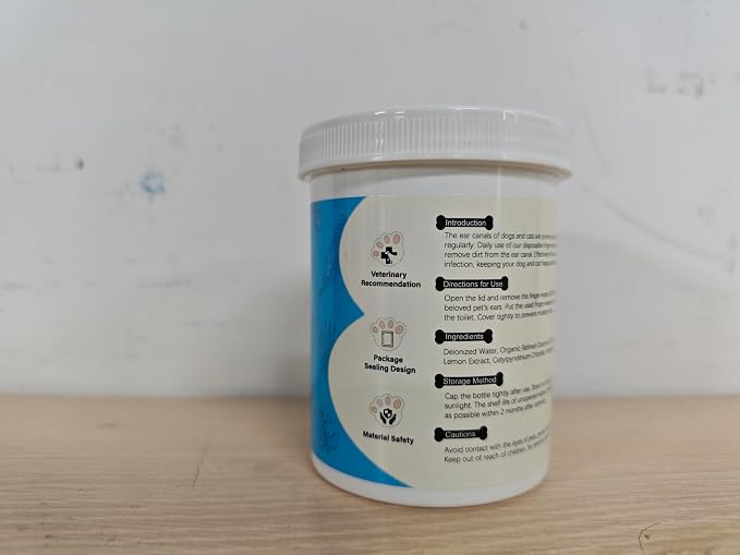 OBSEDE Dog & Cat Ear Wipes, Finger Sleeve Design - Image 8