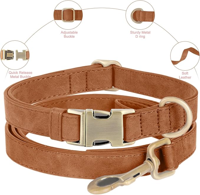 Genuine Leather Dog Collar - Image 2