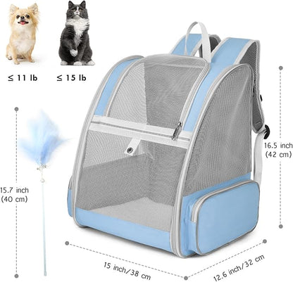 Cat Backpack Carrier, Large Pet Backpack - Image 5
