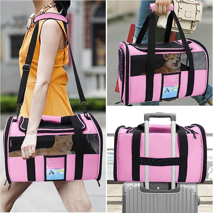 Refrze Pet Carrier Airline Approved, Cat Carriers - Image 7