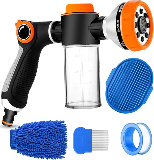 Upgrade Dog Washing Hose Attachment Soap Dispenser, Dog Wash Hose Attachment by YCCOKJJ