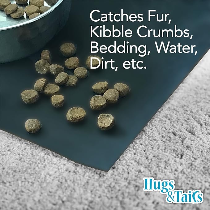 Under Pet Cage Mat for Bird Cages, Reptile Aquariums, Dog Kennels, - Image 4