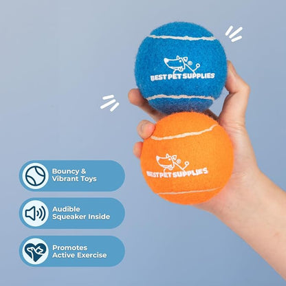Best Pet Supplies Interactive Squeaky Dog Chew Toy, Ideal Dog Toys - Image 3