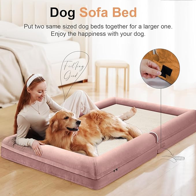 Large Dog Bed Orthopedic Washable: Extra Large Sized Beds - Image 3